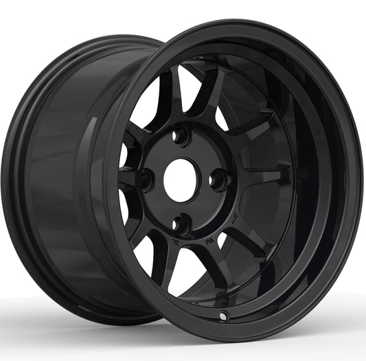 Shiba 14x9 / 4x114.3 / -25 All Racing Black