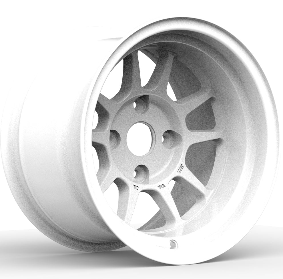 Shiba 14x9 / 4x114.3 / -25 All Racing White