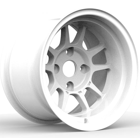 Shiba 14x9 / 4x114.3 / -25 All Racing White